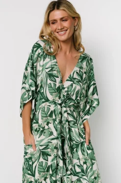 Discount Baltic Born Byron Jumpsuit | Green Print GreenPrint