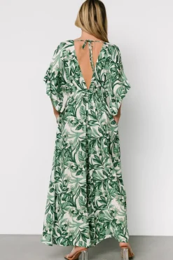 Discount Baltic Born Byron Jumpsuit | Green Print GreenPrint
