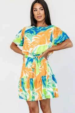 Best Baltic Born Cabo Short Dress | Multi Print MultiPrint
