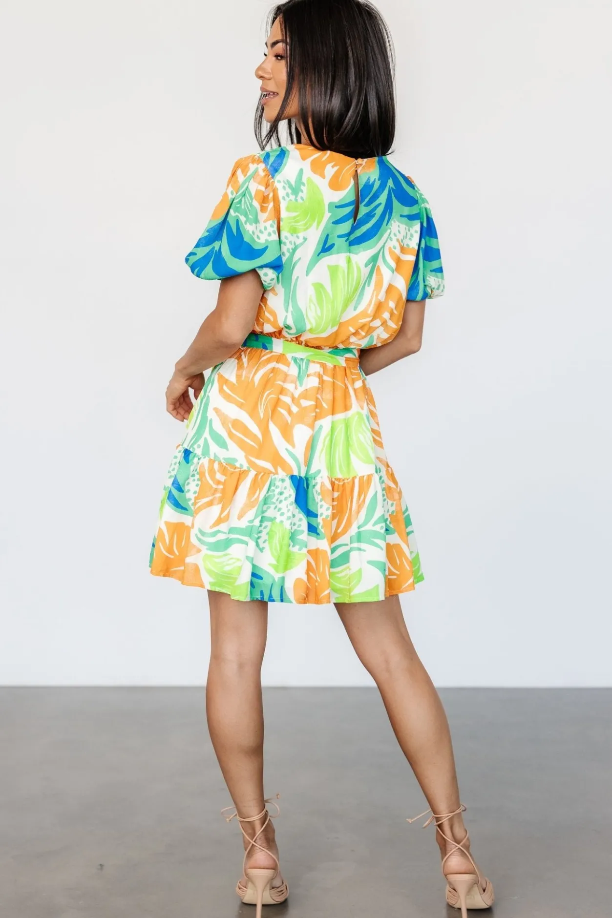 Best Baltic Born Cabo Short Dress | Multi Print MultiPrint