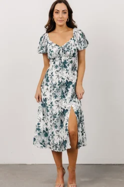 Clearance Baltic Born Cadence Midi Dress | Jade Floral JadeFloral