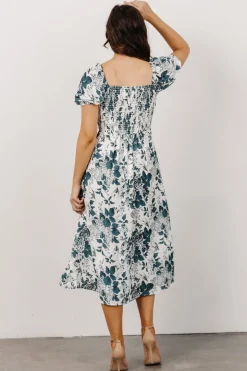 Clearance Baltic Born Cadence Midi Dress | Jade Floral JadeFloral