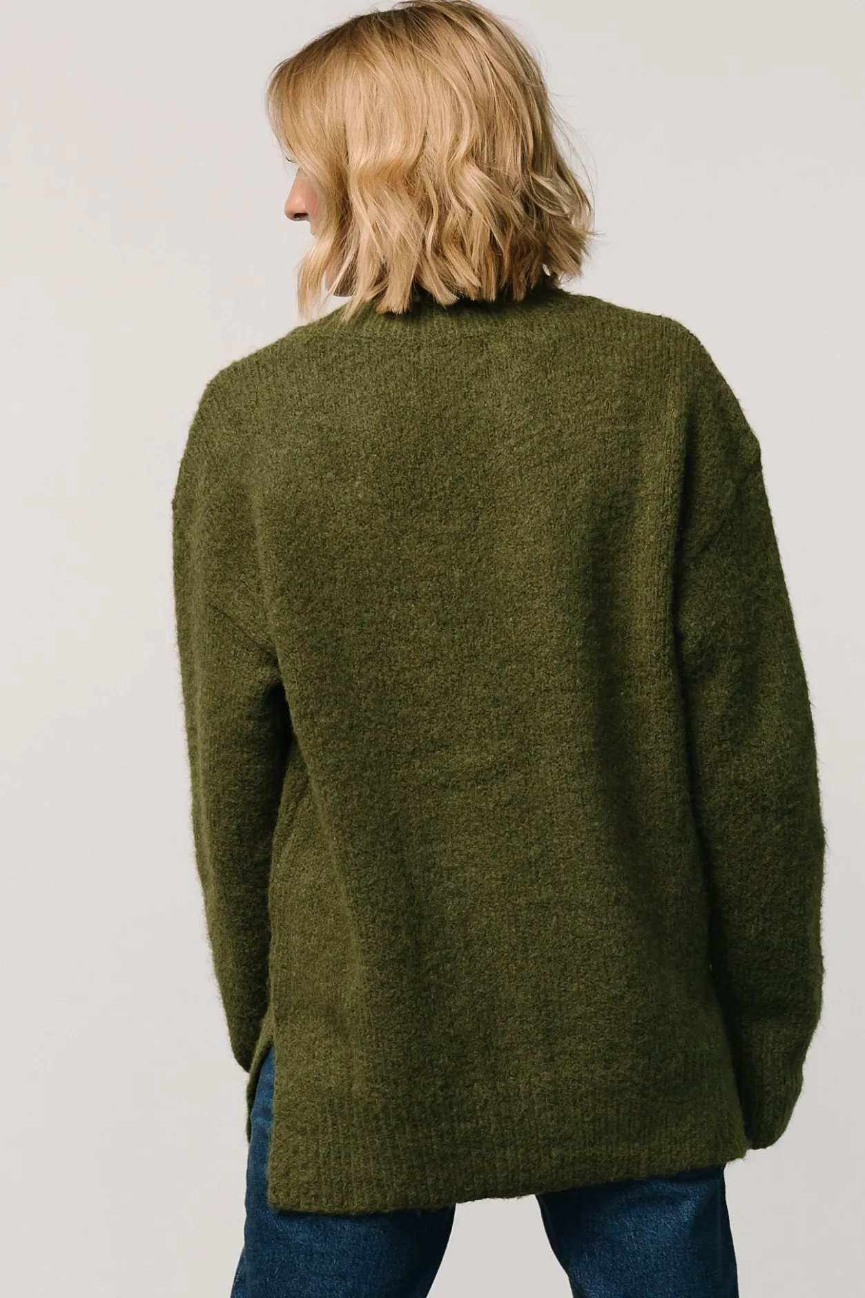 Sale Baltic Born Calgary Oversized Sweater | Olive