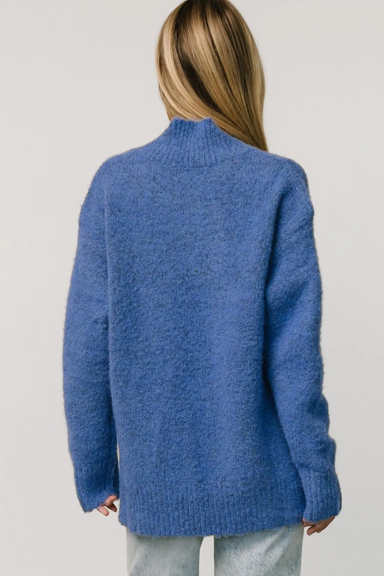 Clearance Baltic Born Calgary Oversized Sweater | Blue