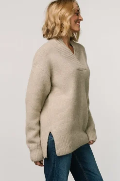 Hot Baltic Born Calgary Oversized Sweater | Oatmeal