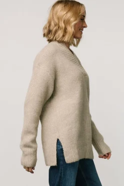 Hot Baltic Born Calgary Oversized Sweater | Oatmeal