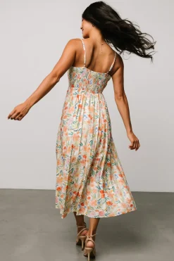 Hot Baltic Born Calista Midi Dress | Multi Floral MultiFloral