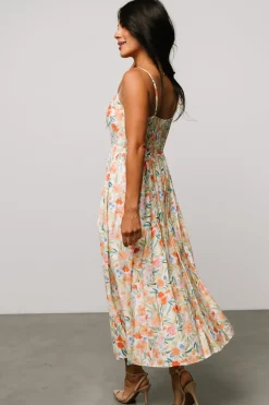 Hot Baltic Born Calista Midi Dress | Multi Floral MultiFloral
