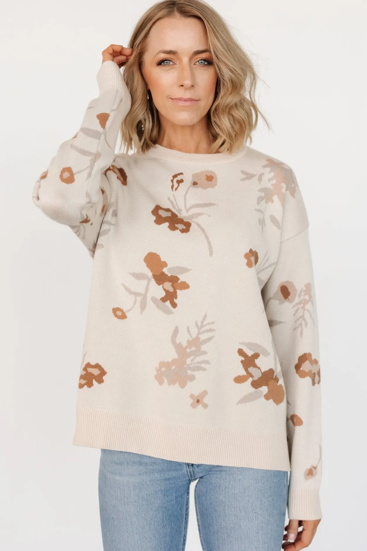 Online Baltic Born Calla Sweater | Natural Print NaturalPrint