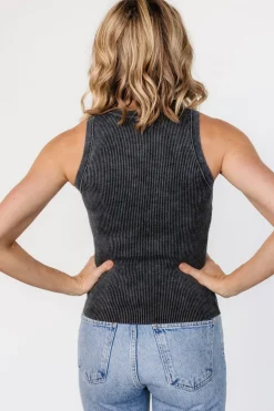 Online Baltic Born Cameron Knit Tank Top | Charcoal