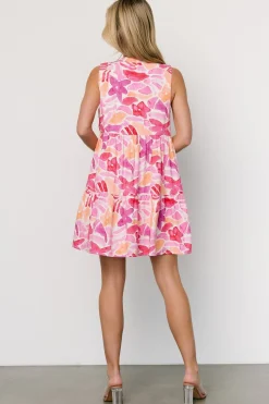 Fashion Baltic Born Cami Short Dress | Pink Multi PinkMulti