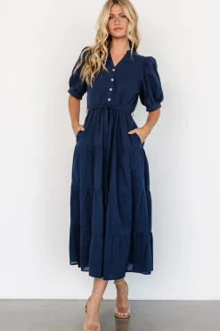 Clearance Baltic Born Camille Maxi Dress | Navy