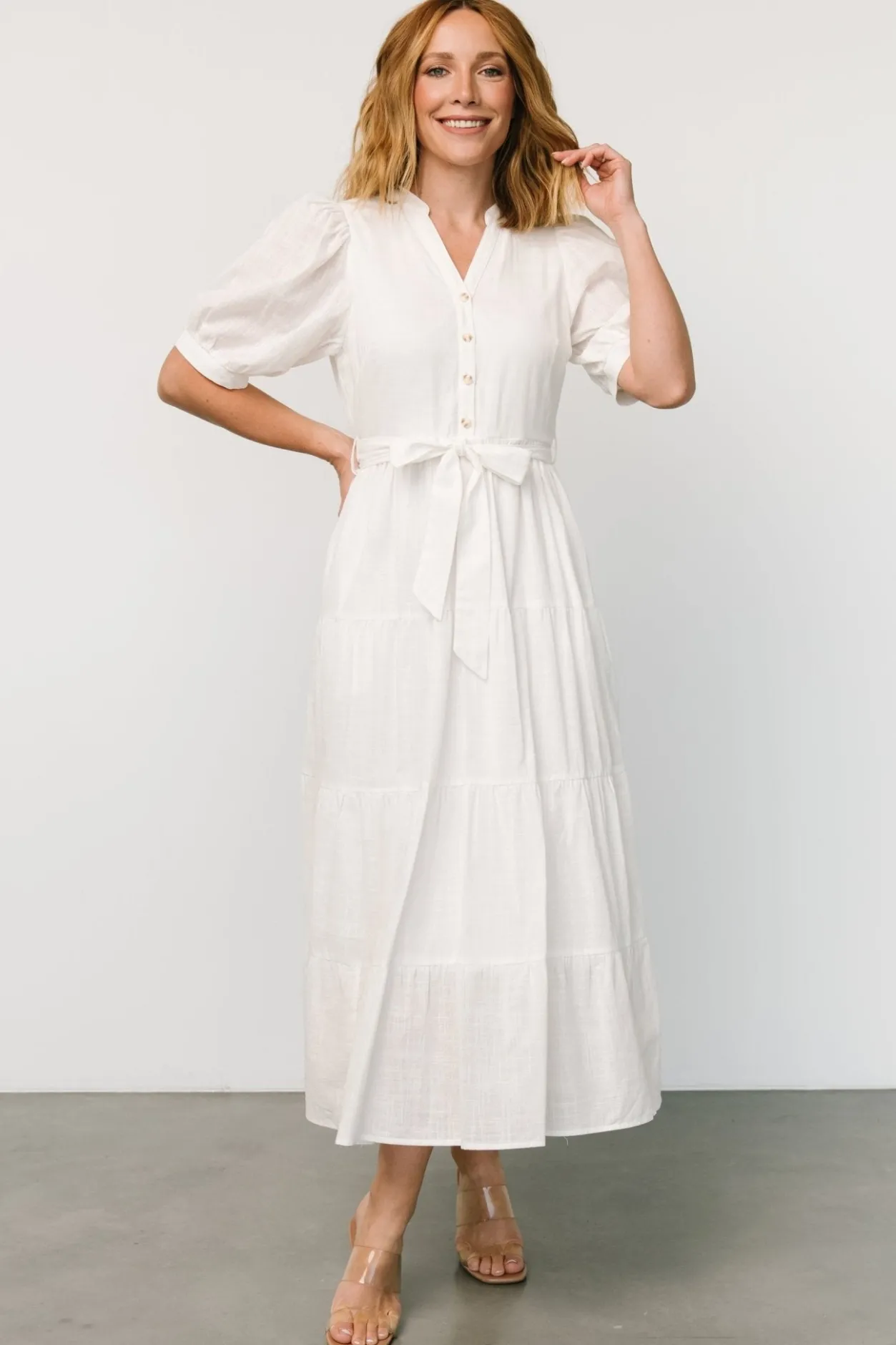 Discount Baltic Born Camille Maxi Dress | Off White OffWhite
