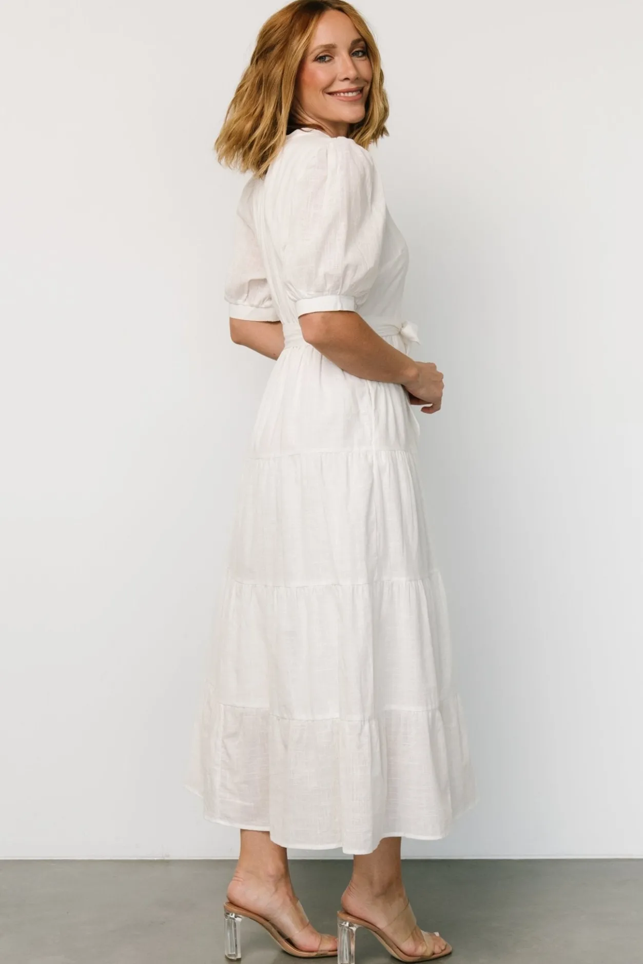 Discount Baltic Born Camille Maxi Dress | Off White OffWhite