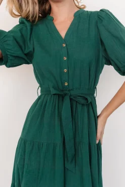 Hot Baltic Born Camille Maxi Dress | Vintage Green VintageGreen