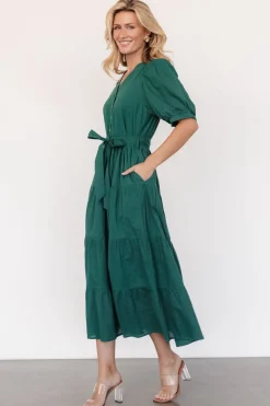 Hot Baltic Born Camille Maxi Dress | Vintage Green VintageGreen