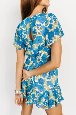 Best Baltic Born Candy Romper | Blue + Olive Blue+Olive