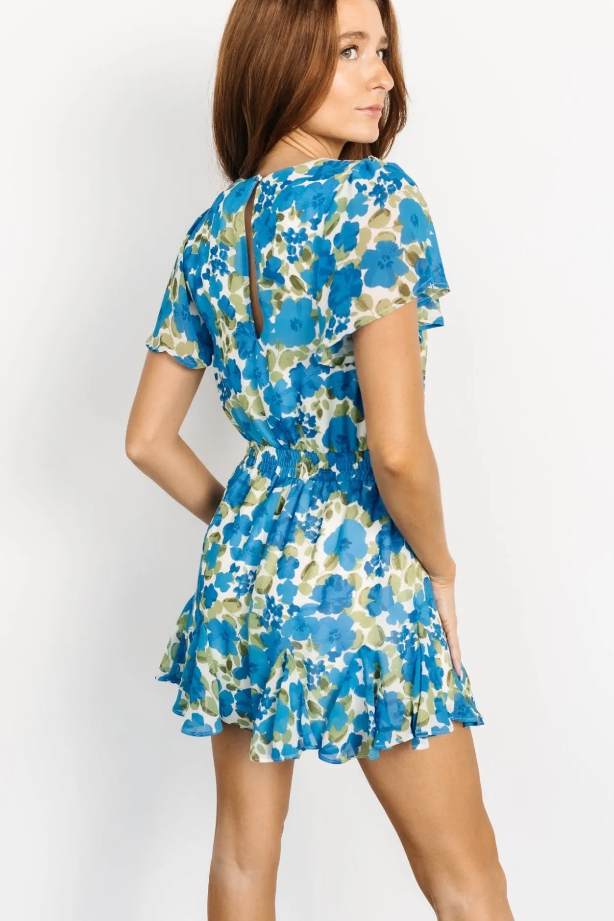 Best Baltic Born Candy Romper | Blue + Olive Blue+Olive