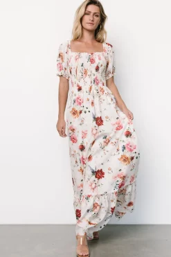 Best Baltic Born Capri Smocked Maxi Dress | Multi Floral MultiFloral