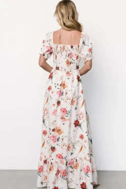Best Baltic Born Capri Smocked Maxi Dress | Multi Floral MultiFloral