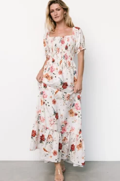 Best Baltic Born Capri Smocked Maxi Dress | Multi Floral MultiFloral