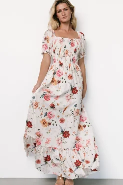 Best Baltic Born Capri Smocked Maxi Dress | Multi Floral MultiFloral