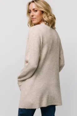Hot Baltic Born Carianne Knit Cardigan | Natural