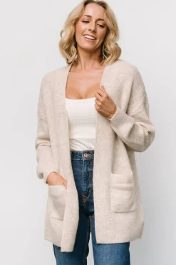 Hot Baltic Born Carianne Knit Cardigan | Natural
