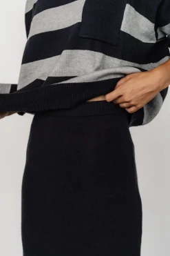 Outlet Baltic Born Carlotta Sweater + Skirt Set | Midnight + Gray Midnight+Gray