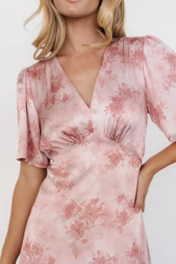 Discount Baltic Born Carmen Maxi Dress | Blush Floral BlushFloral