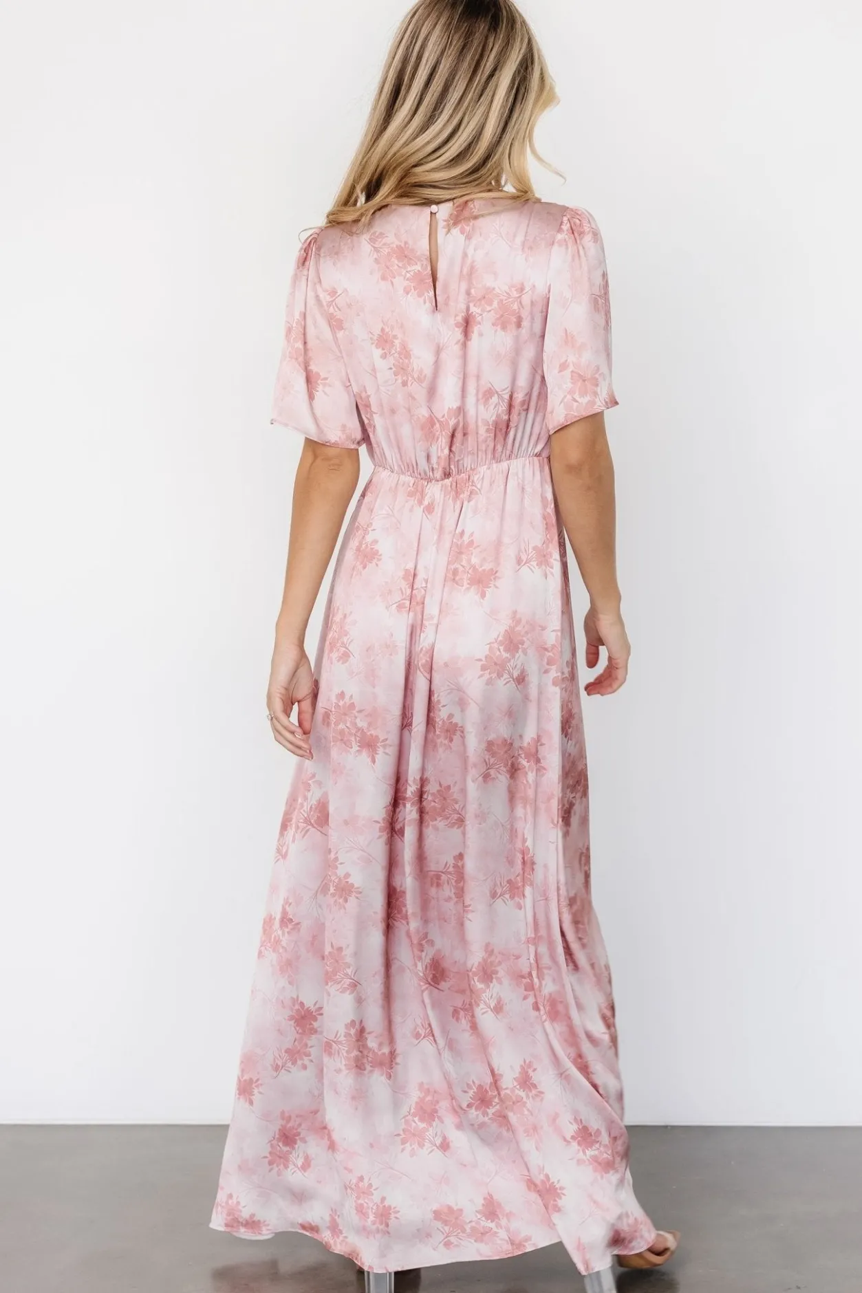 Discount Baltic Born Carmen Maxi Dress | Blush Floral BlushFloral