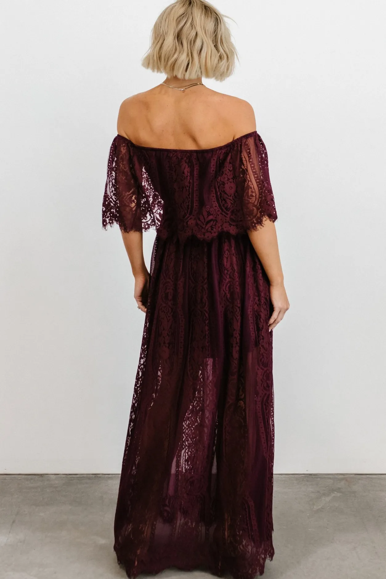 Outlet Baltic Born Caroline Lace Maxi Dress | Mulberry