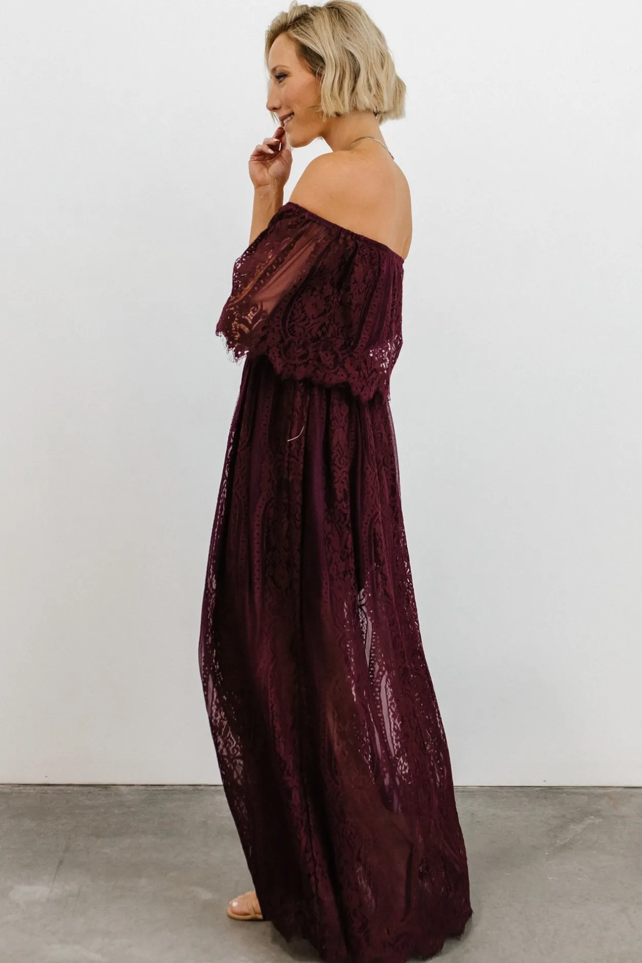 Outlet Baltic Born Caroline Lace Maxi Dress | Mulberry