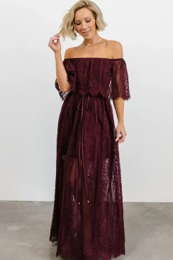 Outlet Baltic Born Caroline Lace Maxi Dress | Mulberry