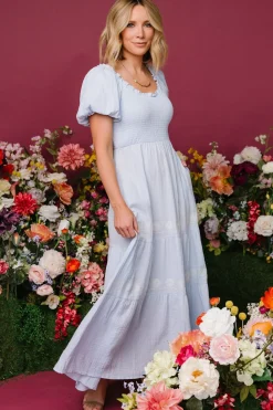 Online Baltic Born Carrington Maxi Dress | Light Blue LightBlue