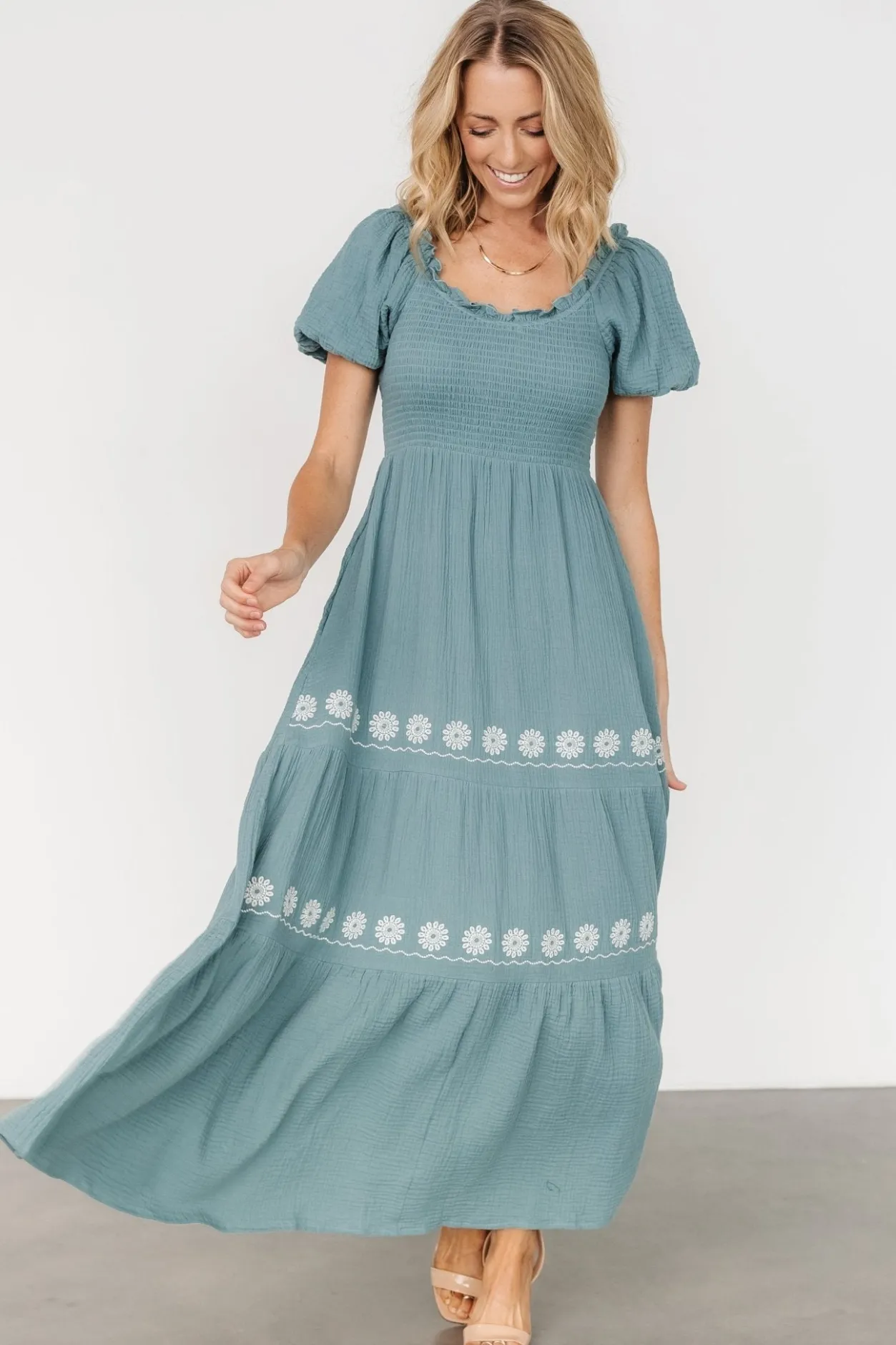 Discount Baltic Born Carrington Maxi Dress | Vintage Teal VintageTeal