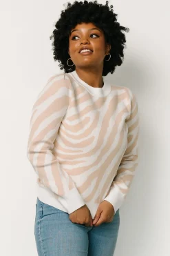 Online Baltic Born Carter Sweater | Oatmeal Print OatmealPrint