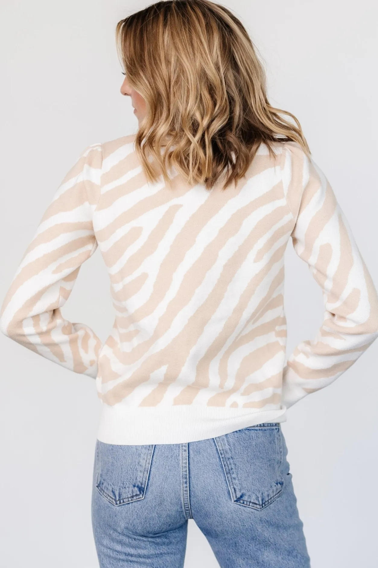 Online Baltic Born Carter Sweater | Oatmeal Print OatmealPrint