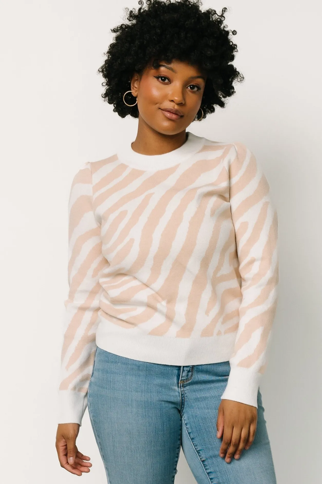 Online Baltic Born Carter Sweater | Oatmeal Print OatmealPrint