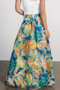 Outlet Baltic Born Cayman Maxi Skirt | Blue Multi BlueMulti