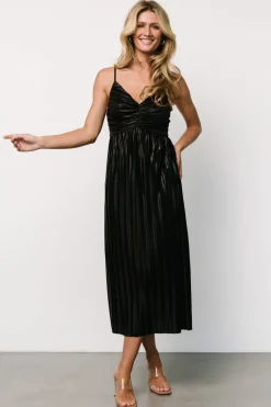 Sale Baltic Born Cecilia Pleated Dress | Black