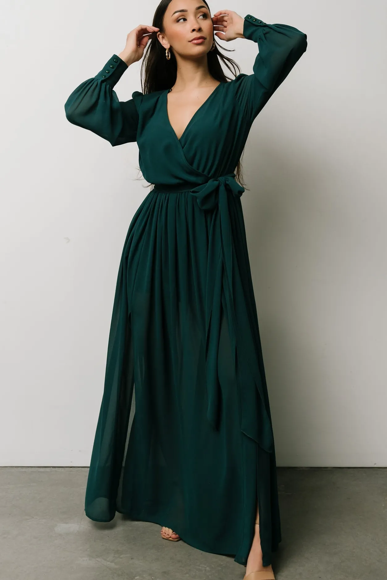 Sale Baltic Born Celine Maxi Dress | Hunter