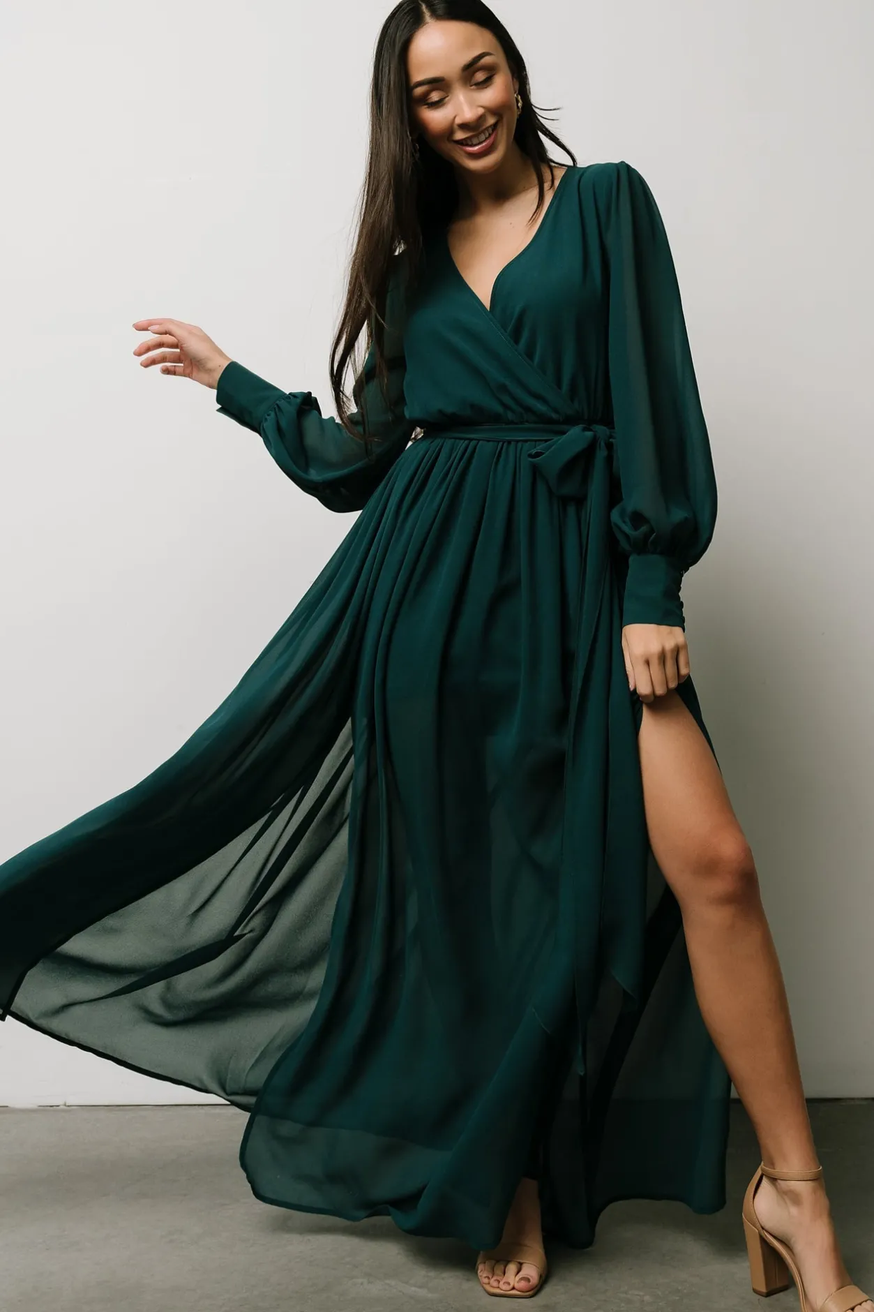 Sale Baltic Born Celine Maxi Dress | Hunter