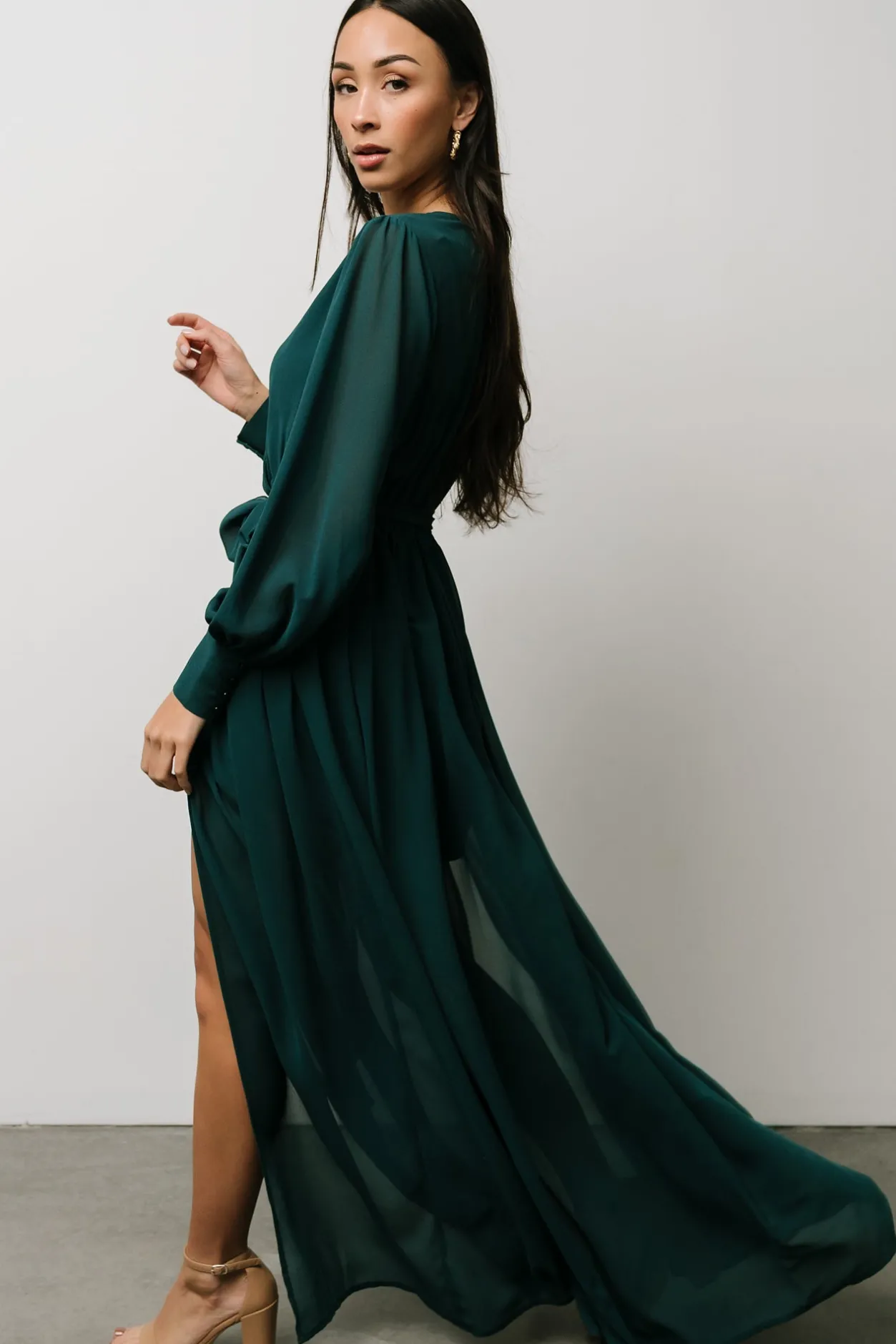Sale Baltic Born Celine Maxi Dress | Hunter