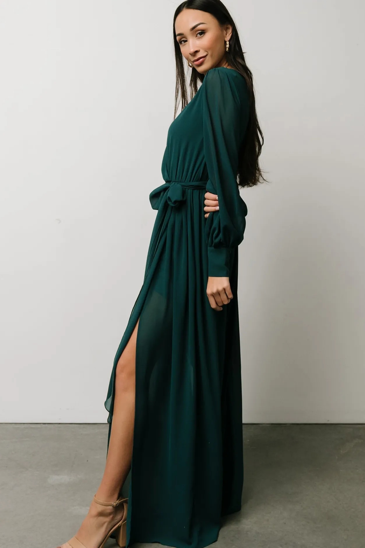Sale Baltic Born Celine Maxi Dress | Hunter