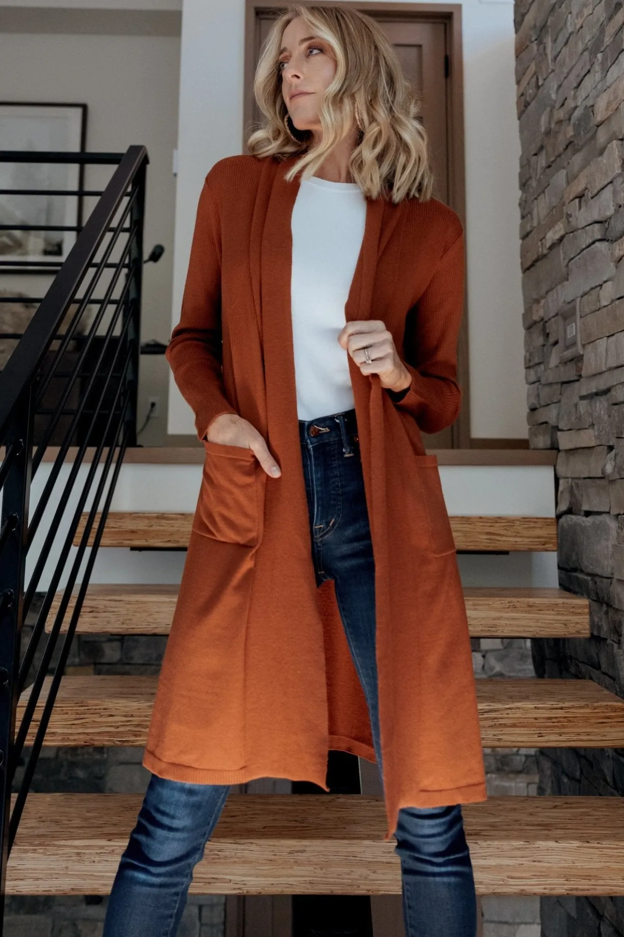 Online Baltic Born Central Park Cardigan | Rust