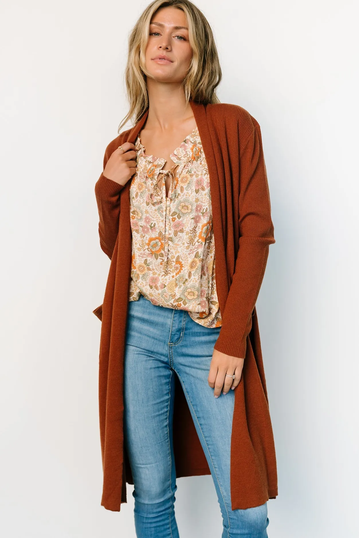 Online Baltic Born Central Park Cardigan | Rust
