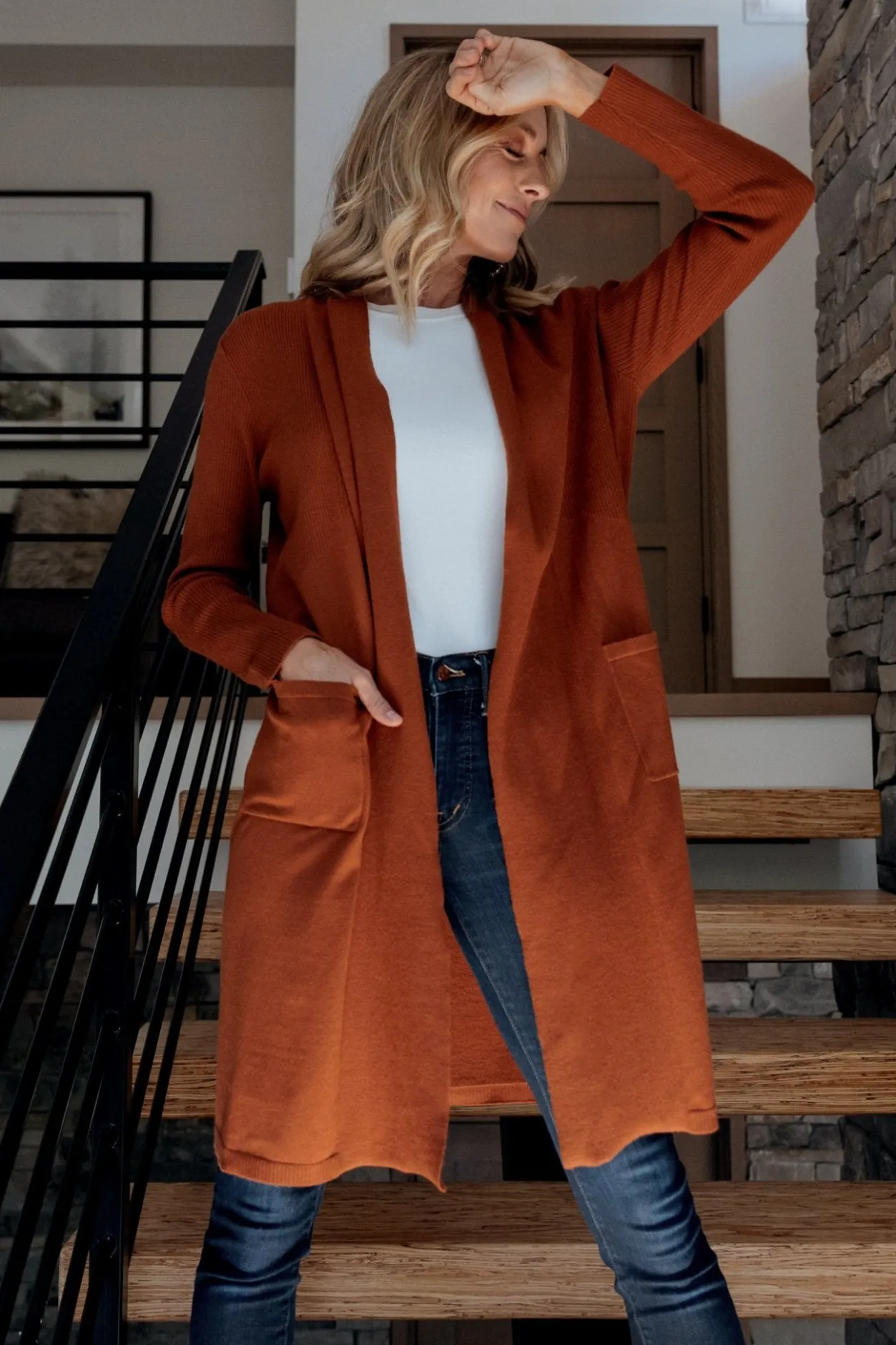Online Baltic Born Central Park Cardigan | Rust