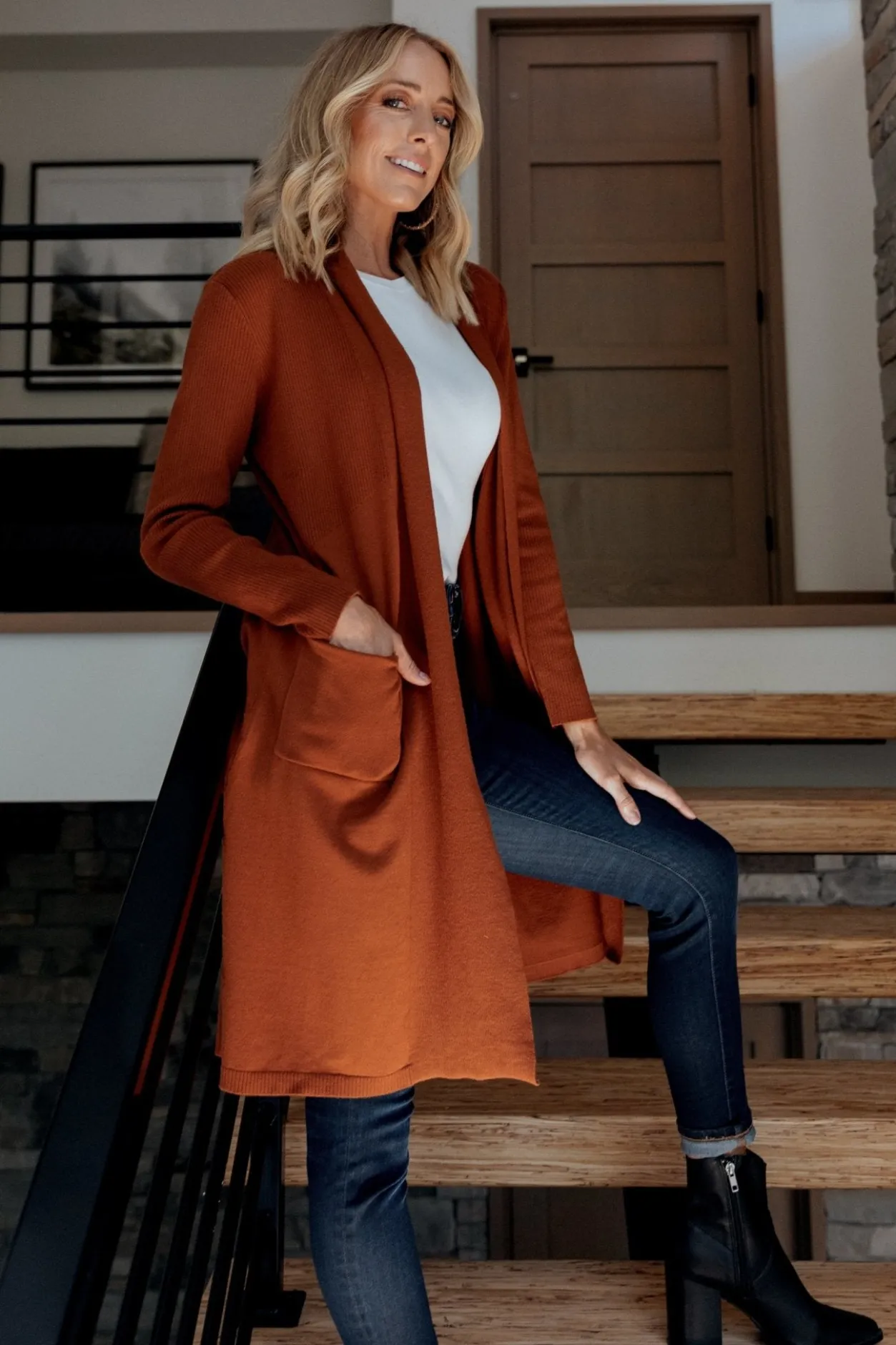 Online Baltic Born Central Park Cardigan | Rust