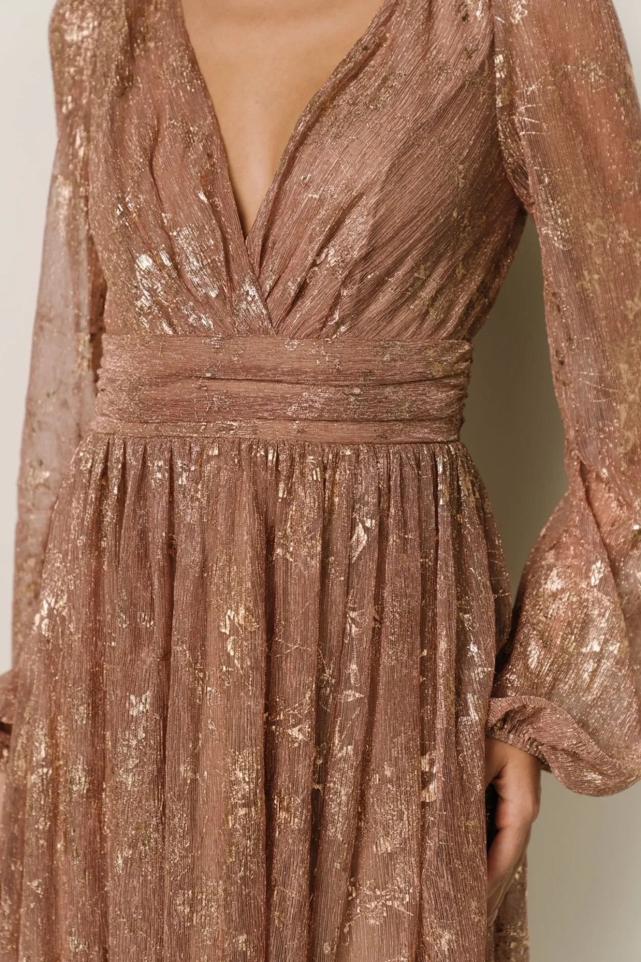 Fashion Baltic Born Charlene Maxi Dress | Rose Gold RoseGold